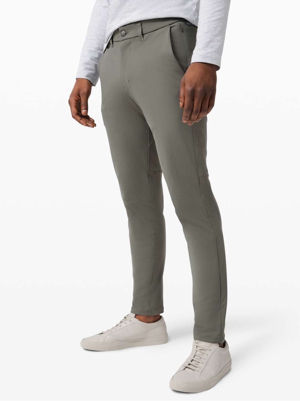 Lululemon Commission Slim Fit Pant Warpstreme - Grey Sage